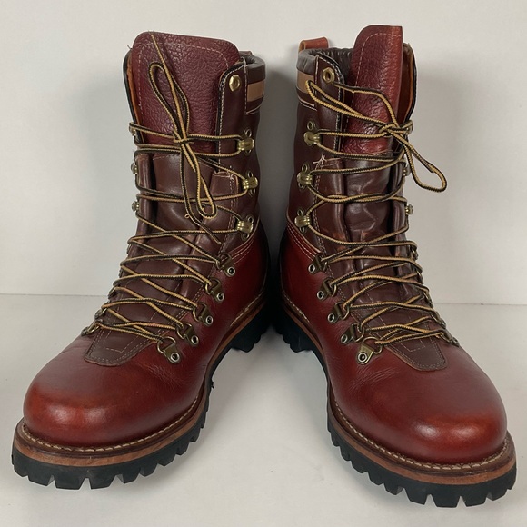 Vintage 1970s Herman Survivor’s Mountaineering Boots Men’s 9 Insulated Soft Toe - Picture 3 of 16